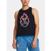 Under Armour Pjt Rck W Neon Flame Tank-BLK 1384505-001