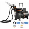 SucceBuy Profesionálny set airbrushov 5,3 kg Silný a stabilný výkon SucceBuy Profesionálny set airbrushov 5,3 kg Silný a stabilný výkon