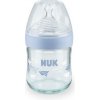 Nuk Kojenecká fľaša sklenená Nature Sense silikón 120 ml, 0-6m Modrá ks Nuk Kojenecká fľaša sklenená Nature Sense silikón 120 ml, 0-6m Modrá ks