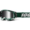 100% SPEEDLAB Cyklistické okuliare - RACECRAFT 2 - zelená/biela/strieborná 100% SPEEDLAB Cyklistické okuliare - RACECRAFT 2 - zelená/biela/strieborná