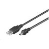 Kábel USB PREMIUMCORD 2.0 Kábel A-Mini B (5pin) 0,2 m Kábel USB PREMIUMCORD 2.0 Kábel A-Mini B (5pin) 0,2 m