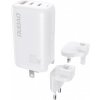 Dudao A7PRO 3in1 GaN sieťová nabíjačka USB / 2x USB-C QC PD 65W, biela (A7PRO) Dudao A7PRO 3in1 GaN sieťová nabíjačka USB / 2x USB-C QC PD 65W, biela (A7PRO)