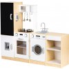 ECOTOYS PLK547 Drevená detská kuchynka XXL s tabuľou + LED ECOTOYS PLK547 Drevená detská kuchynka XXL s tabuľou + LED