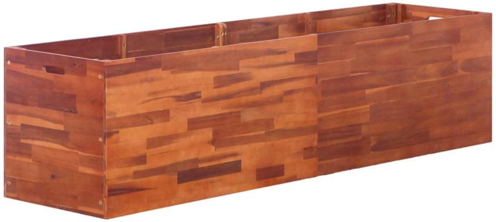 Petromila vidaXL Vyvýšený záhon, akáciové drevo 200x50x50 cm