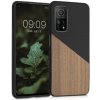 Púzdro kwmobile Drevené Xiaomi Mi 10T / Mi 10T Pro tmavě hnědé