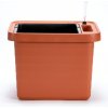 PLASTIA Truhlík samozavlažovací BERBERIS UNO teracota 45x40x35 cm PLASTIA Truhlík samozavlažovací BERBERIS UNO teracota 45x40x35 cm
