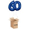 HeliumKing Balónový box - Narodeninové číslo 60 modré 86 cm HeliumKing Balónový box - Narodeninové číslo 60 modré 86 cm