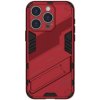 AppleKing odolný ochranný kryt so stojanom pre iPhone 16 Pro - červený - možnosť vrátiť tovar ZADARMO do 30tich dní AppleKing odolný ochranný kryt so stojanom pre iPhone 16 Pro - červený - možnosť vrátiť tovar ZADARMO do 30tich dní