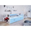 Posteľ s obrázkom formuly - Babydreams 180x80 cm, KK149 Babydreams - Formuła NIE Modrá Bez matraca Posteľ s obrázkom formuly - Babydreams 180x80 cm, KK149 Babydreams - Formuła NIE Modrá Bez matraca