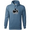Apalucha chalupa - Mikina pánska Cape s kapucňou - L ( Denim ) Apalucha chalupa - Mikina pánska Cape s kapucňou - L ( Denim )