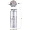 Palivový filter MAHLE KL 659 Palivový filter MAHLE KL 659