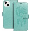 Kryt Mezzo Book Case iPhone 14 Plus lapač snov Green Kryt Mezzo Book Case iPhone 14 Plus lapač snov Green