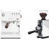 Ascaso Steel DUO PID, White&Wood + Eureka Mignon Libra 65 All Purpose, CR white Ascaso Steel DUO PID, White&Wood + Eureka Mignon Libra 65 All Purpose, CR white
