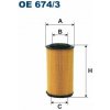 Olejový filter FILTRON OE674/3 Olejový filter FILTRON OE674/3