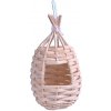 Pletené závesné hniezdo 14cm Pletené závesné hniezdo 14cm