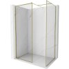MEXEN/S - Kyoto-F Sprchová zástena WALK-IN s rámom 160 x 120, transparent 8 mm, zlato 800-160-202-04-50-120 MEXEN/S - Kyoto-F Sprchová zástena WALK-IN s rámom 160 x 120, transparent 8 mm, zlato 800-160-202-04-50-120