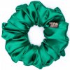 Saténová gumička do vlasov ZELENÁ XL Saténová gumička do vlasov ZELENÁ XL