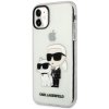 Karl Lagerfeld IML Glitter Karl and Choupette NFT iPhone 11 čiré Karl Lagerfeld IML Glitter Karl and Choupette NFT iPhone 11 čiré