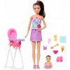 BÁBIKA BARBIE SKIPPER OPATROVATEĽKA S KRESIELKOM NA KŔMENIE A BÁBÄTKOM JJB44 BÁBIKA BARBIE SKIPPER OPATROVATEĽKA S KRESIELKOM NA KŔMENIE A BÁBÄTKOM JJB44