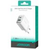 Joyroom Travel Charger C+U. PD 30W, QC 3.0, SSFC, White (JR-TCF15) Joyroom Travel Charger C+U. PD 30W, QC 3.0, SSFC, White (JR-TCF15)