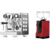Rocket Espresso Appartamento, white + Eureka Mignon Silenzio, BL ferrari red Rocket Espresso Appartamento, white + Eureka Mignon Silenzio, BL ferrari red