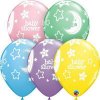 Qualatex Balóniky potlač Babyshower mesiac a hviezdy 11 Qualatex Balóniky potlač Babyshower mesiac a hviezdy 11