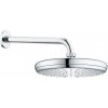 GROHE New Tempesta - Hlavová sprcha 286 mm s prípojným ramenom, s 1 prúdom, chróm 26408000+28576000 GROHE New Tempesta - Hlavová sprcha 286 mm s prípojným ramenom, s 1 prúdom, chróm 26408000+28576000