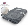 DRYBED Premium Vet Bed XMAS Starry Pine šedý 100 x 75 cm DRYBED Premium Vet Bed XMAS Starry Pine šedý 100 x 75 cm