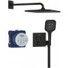 Grohe SmartControl - čierny sprchový set Phantom Black Grohe SmartControl - čierny sprchový set Phantom Black