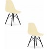 Krémová stolička OSAKA / čierne nohy x 2 9401 80 00 00 Krémová stolička OSAKA / čierne nohy x 2 9401 80 00 00