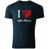 T-ričko I Love Alfa Romeo pánske tričko Farba trička: Tmavomodrá, Farba potlače: Biela, Veľkosť: L T-ričko I Love Alfa Romeo pánske tričko Farba trička: Tmavomodrá, Farba potlače: Biela, Veľkosť: L