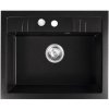 FDesign Carioca granitový drez 58x48 cm sivá/grafitová/ónyxová FD9-11-4858-22 FDesign Carioca granitový drez 58x48 cm sivá/grafitová/ónyxová FD9-11-4858-22
