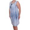 Šaty so sťahovacou šnúrkou Linda 71890 sv. jeans veľkosť 38 Šaty so sťahovacou šnúrkou Linda 71890 sv. jeans veľkosť 38