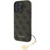 Guess 4G Charm Zadní Kryt pro iPhone 16 Pro Max Tone on Tone Brown Guess 4G Charm Zadní Kryt pro iPhone 16 Pro Max Tone on Tone Brown
