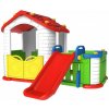 Ramiz záhradný domček so šmýkačkou červený (Detský domček) Ramiz záhradný domček so šmýkačkou červený (Detský domček)
