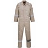 PORTWEST BIZFLAME PLUS FR21 / Nehorľavá reflexná odľahčená kombinéza, antistatická - khaki L PORTWEST BIZFLAME PLUS FR21 / Nehorľavá reflexná odľahčená kombinéza, antistatická - khaki L