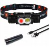 PREMIUM ! LATARKA CZOŁOWA maXvision M25R LED XTE+COB LED + aku 18650 PREMIUM ! LATARKA CZOŁOWA maXvision M25R LED XTE+COB LED + aku 18650