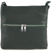 Mondo Italia Kožená kabelka na rameno 147 tmavozelená Made in Italia Zelená Mondo Italia Kožená kabelka na rameno 147 tmavozelená Made in Italia Zelená