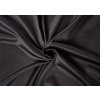 Kvalitex Saténová napínacia plachta - 160x200 cm - čierna Kvalitex Saténová napínacia plachta - 160x200 cm - čierna