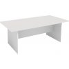 Rokovací kancelársky stôl PRIMO WHITE, 200x100 cm, biela Rokovací kancelársky stôl PRIMO WHITE, 200x100 cm, biela