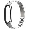 Xiaomi Mi Band 7 náhradní náramek/řemínek - BO chirurgická ocel Strieborná MBSCZ-7BO01