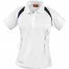 SPIRO Dámska športová polokošeľa Team Spirit - Biela / tmavomodrá | S SPIRO Dámska športová polokošeľa Team Spirit - Biela / tmavomodrá | S
