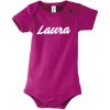 abenys detské body krátky rukáv s menom - fuchsia ružové Veľkosť: 6 - 12 mes abenys detské body krátky rukáv s menom - fuchsia ružové Veľkosť: 6 - 12 mes