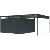 KARIBU OSTEN 3,5 (12525) plechový domček 560 x 343 cm, antracit LG4478 KARIBU OSTEN 3,5 (12525) plechový domček 560 x 343 cm, antracit LG4478