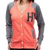 Mikina Horsefeathers Amber coral S Mikina Horsefeathers Amber coral S