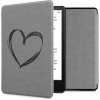 KW Mobile Suede Brushed Heart KW5625806 pre Amazon Kindle Paperwhite 5 2021 šedé