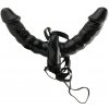 Fetish Fantasy Vibrating Double Delight Strap-On, pripínací obojstranný Fetish Fantasy Vibrating Double Delight Strap-On, pripínací obojstranný