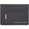 Kožené púzdro na doklady a mince Tommy Hilfiger -Premium Leather Holder /Čierne Kožené púzdro na doklady a mince Tommy Hilfiger -Premium Leather Holder /Čierne