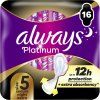 Always Platinum Ultra Secure Night Extra veľkosť 5 Vložky s krídelkami 16 ks Always Platinum Ultra Secure Night Extra veľkosť 5 Vložky s krídelkami 16 ks