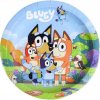 Párty papierové taniere 22cm 10ks Bluey - Cakesicq Párty papierové taniere 22cm 10ks Bluey - Cakesicq